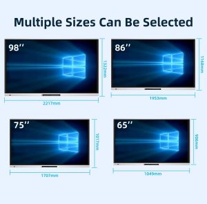 65' Infrared LED Interactive Touch Displays LGV100